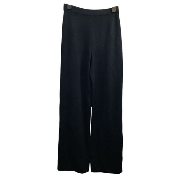 ST. JOHN CAVIER Black Wool Blend Knit - Picture 2 of 8